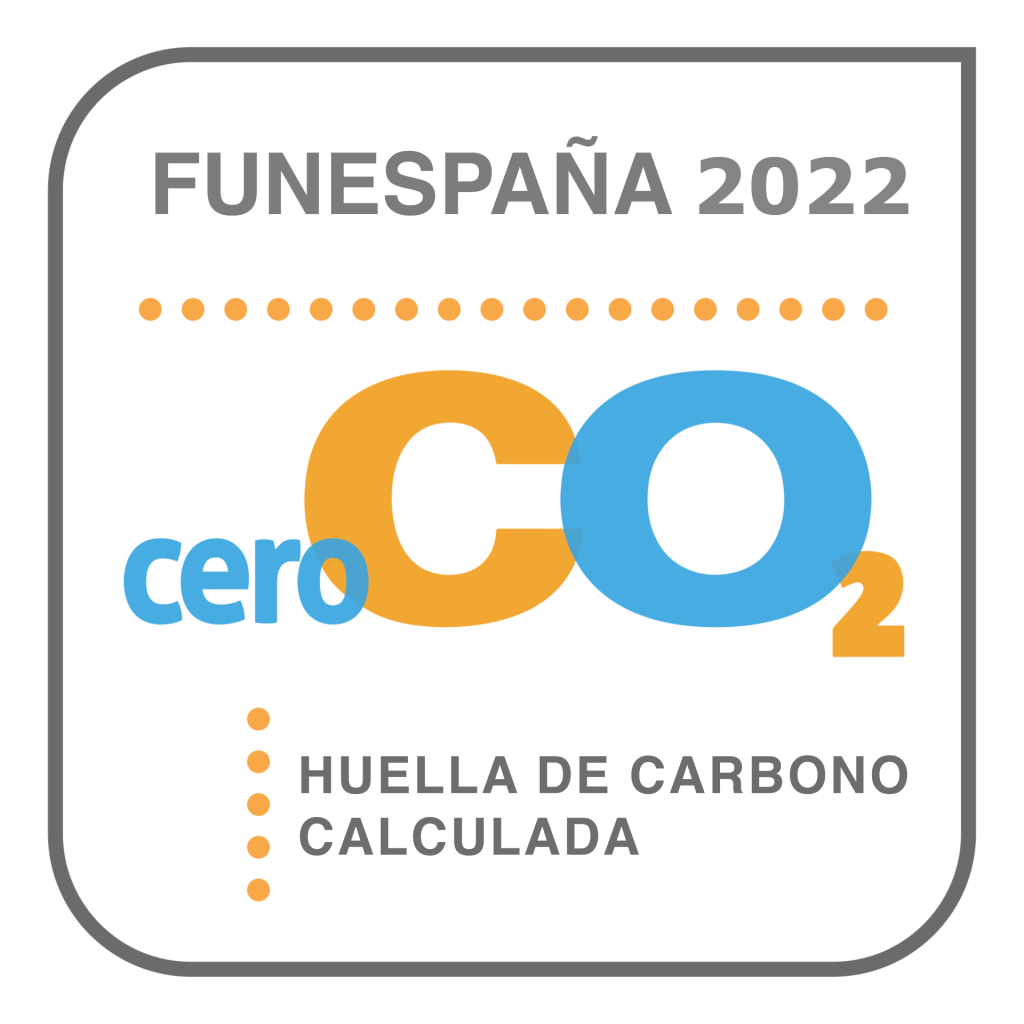 Etiqueta CeroC02 Funespaña ha reducido en 2022 casi un 17% su impacto ambiental